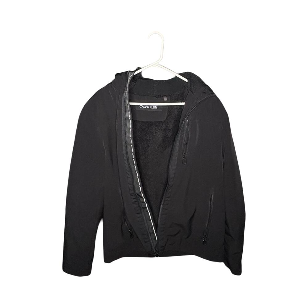 Calvin Klein Soft Shell Hooded Jacket – Men's M